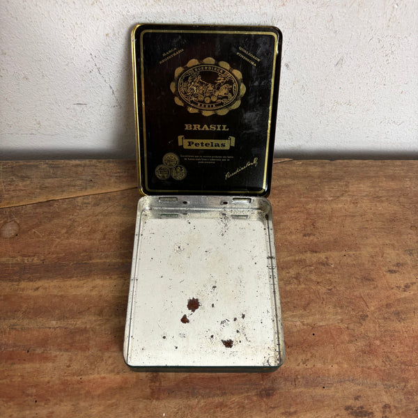 Vintage Blechdose Suerdieck Bahia Brasil Zigaretten