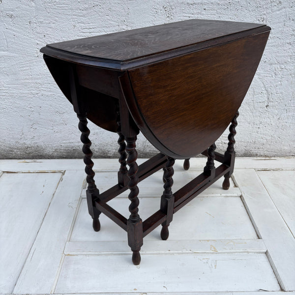 Antiker englischer Gatelegtable