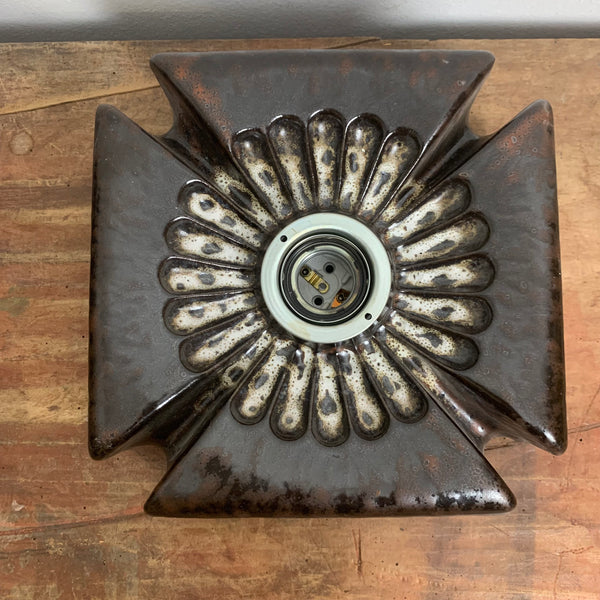 3er Set Keramik Wand Lampen von Pan Leuchten