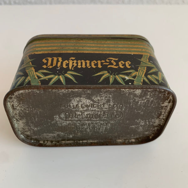 Vintage Blechdose Meßmer Tee