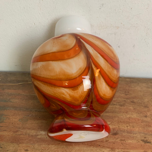 Opaline Florence Vase Vetreria Barieri
