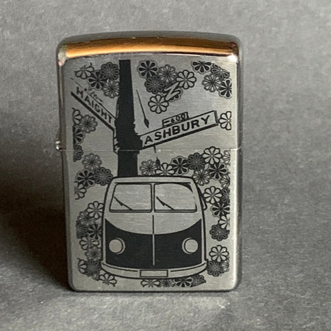 Zippo Feuerzeug Flower Power VW Camper