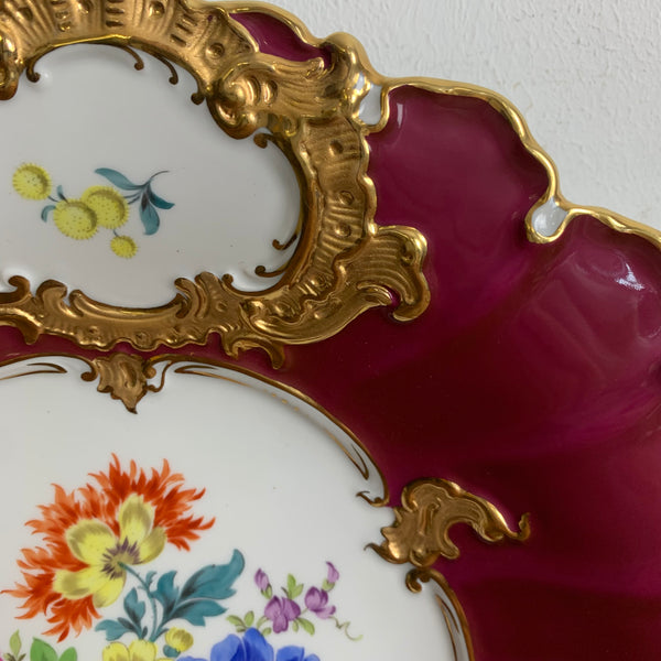 Prunkteller von Meissen