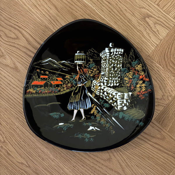 Vintage Wandkeramik von Longwy