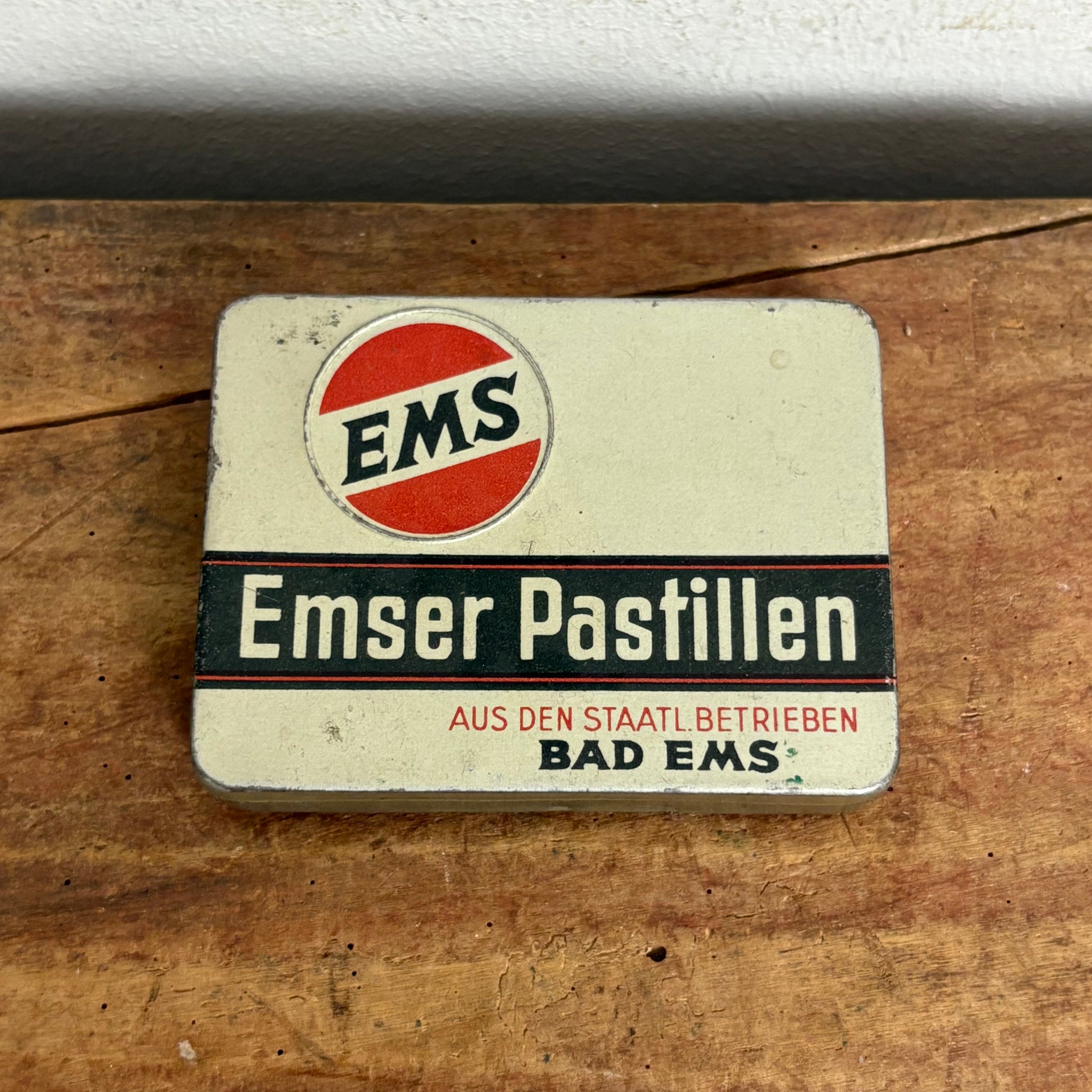 Vintage Blechdose Emser Pastillen
