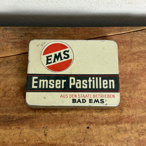Vintage Blechdose Emser Pastillen
