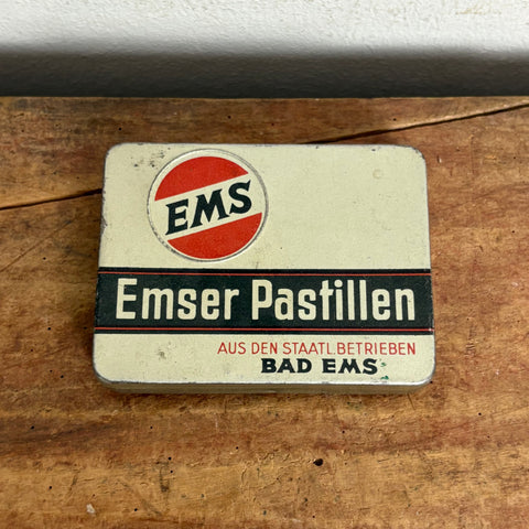 Vintage Blechdose Emser Pastillen