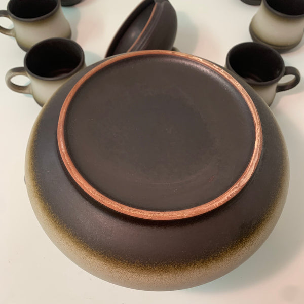 Vintage Keramik Bowle Service