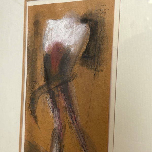 Originale Künstlergrafik Der Schrei von Manfred Kache