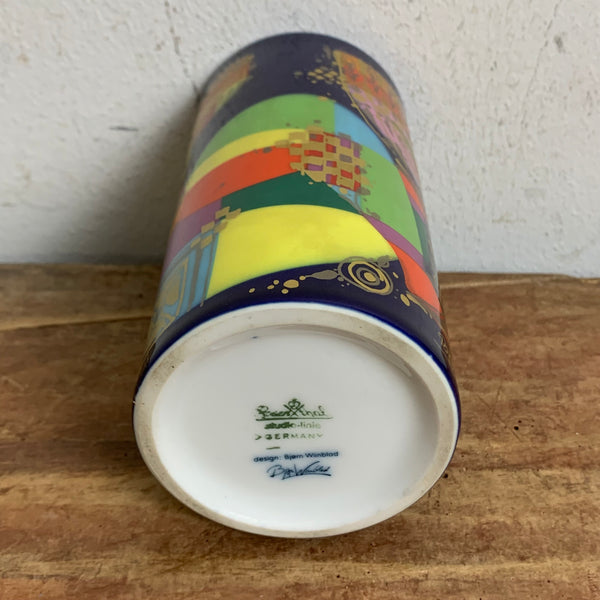 Vintage Porzellan Vase 1001 Nacht von Björn Wiinblad für Rosenthal