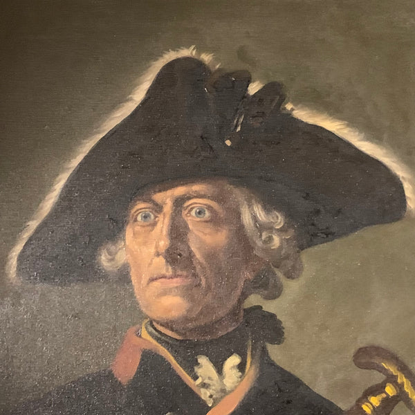 Ölgemälde Friedrich der Große von Karl Richter