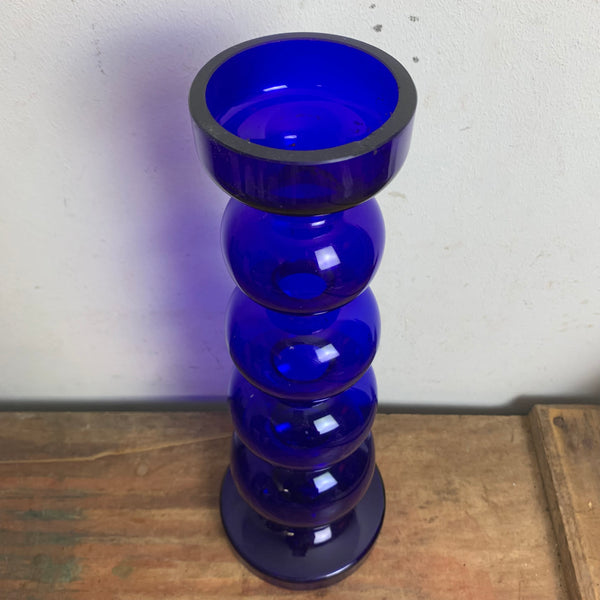 Pop Art Glas Kerzenhalter Vase von Alfred Taube