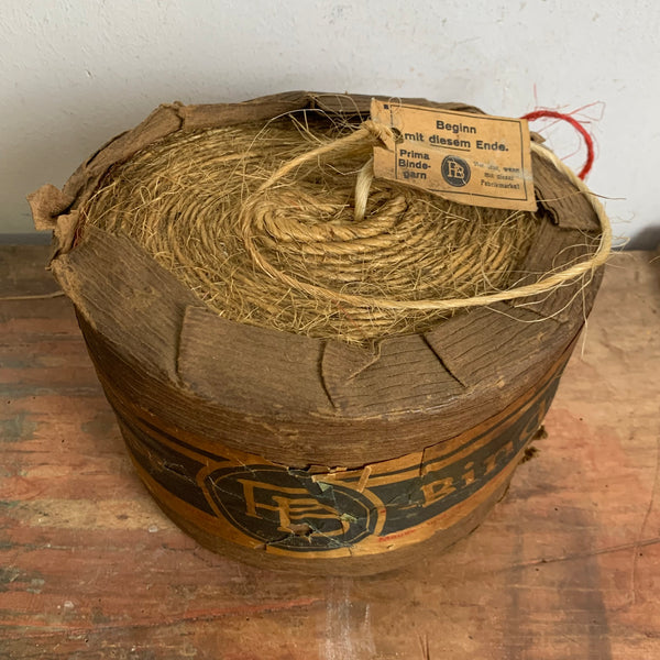Vintage Rolle PB Sisal Bindegarn von Baumhüter