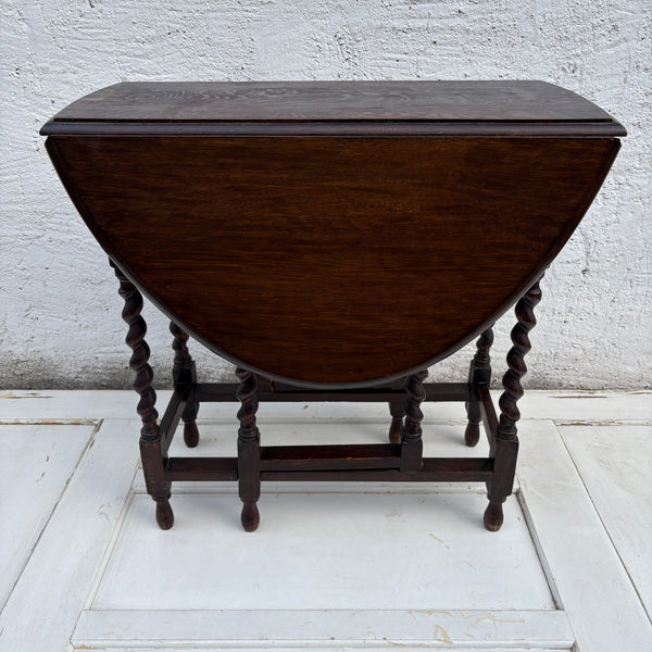 Antiker englischer Gatelegtable