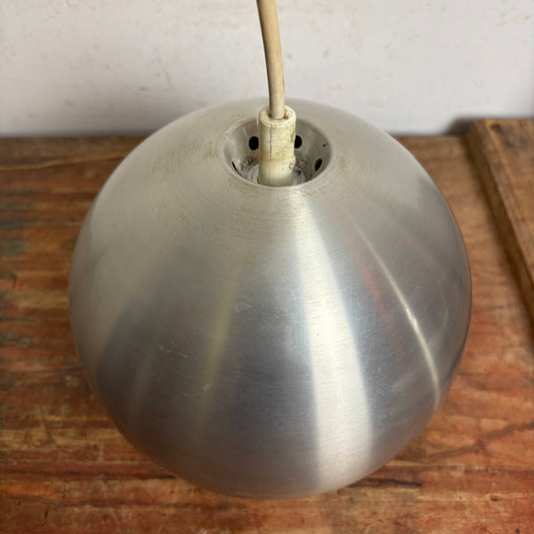 Space Age Aluminium Kugellampe von Erco