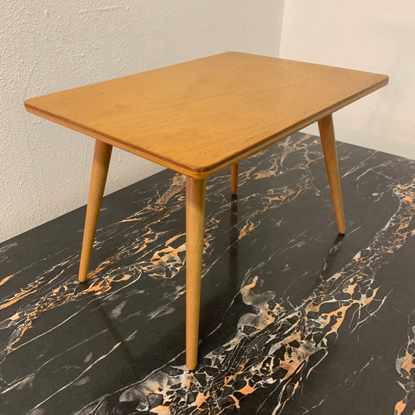 Kleiner Nierentisch Hocker 50er Jahre