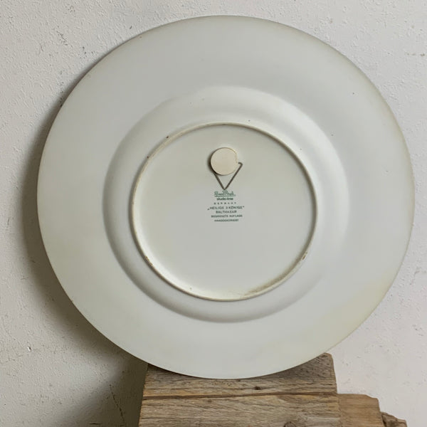 Weihnachtsteller 1974 von Björn Wiinblad für Rosenthal