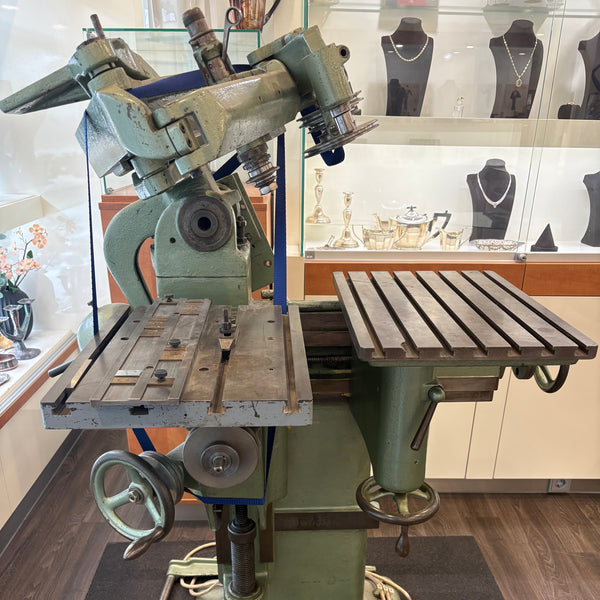 Vintage Gravierfräsmaschine GK2 von Friedrich Deckel