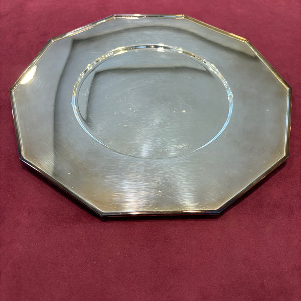 4 Platzteller Silber Auflage von Robbe und Berking