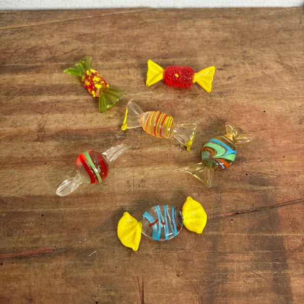 5 vintage Murano Glas Bonbon