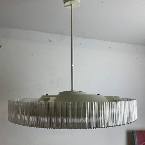 Vintage Deckenlampe Prisma Acryl
