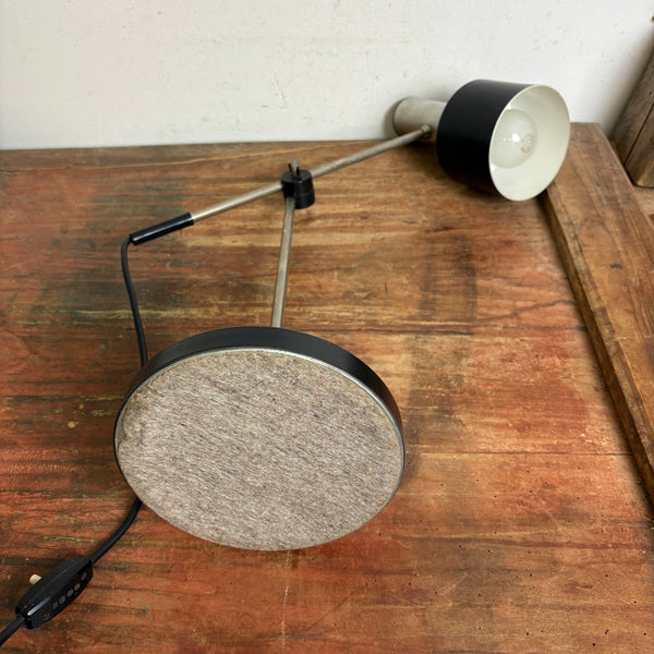 Vintage minimalistische industrielle Gelenkarm Lampe