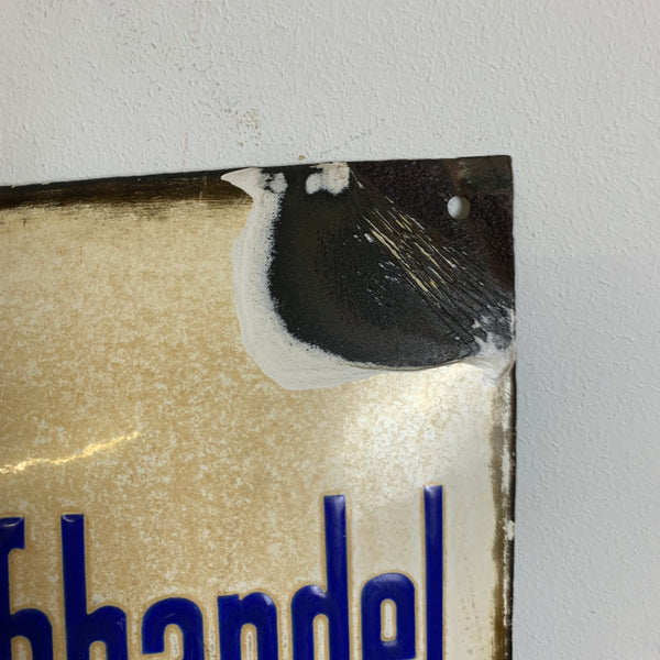 Emaille Schild Flensburger Steingut Großhandel
