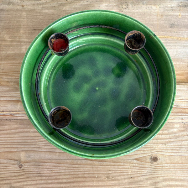 Vintage Adventskranz / Schale Keramik von Jasba 3056-19