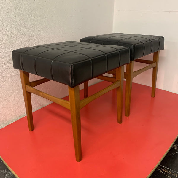 2 Mid Century Design Hocker