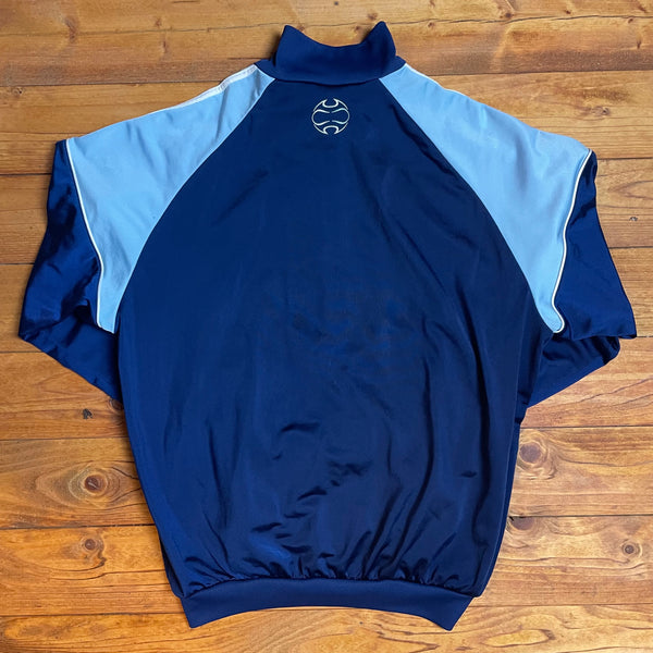 Adidas Trainingsjacke in Hellblau Blau - Vintage