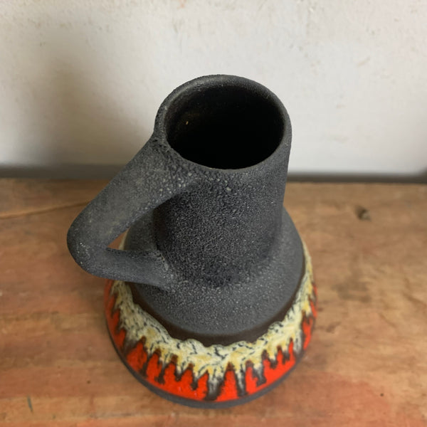 Vintage Fat Lava Keramik Vase von Dümler und Breiden 310/15