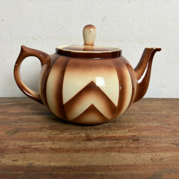 Art Deco Bunzlauer Keramik Teekanne