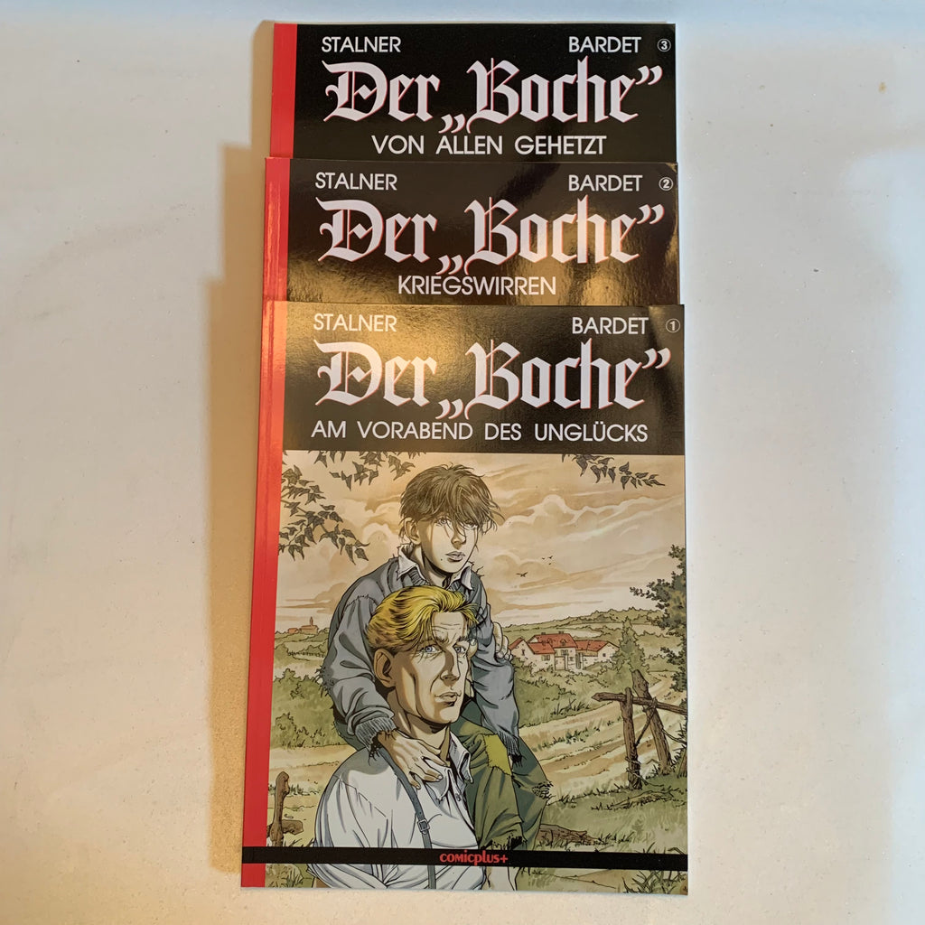 Comic Der „Boche“ Band 1 bis 3 Trödelfuchs Vintage Shop