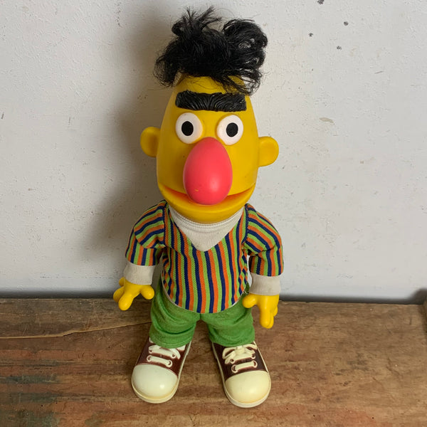 Vintage Figur Bert Sesamstraße von Muppet Inc