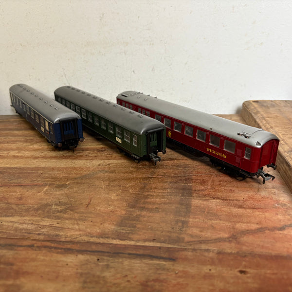 3 Fleischmann Personenwagen Spur H0