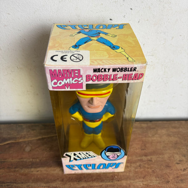 Marvel Comics X-Men Cyclops Wacky Wobbler Bobble-Head Funko 2008
