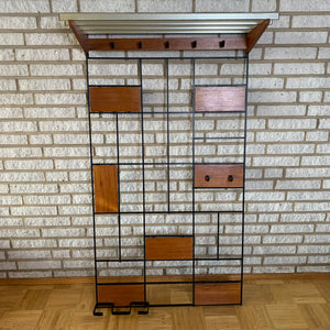 Mid Century Teakholz Garderobe