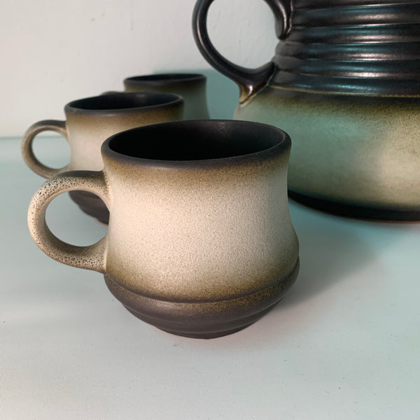Vintage Keramik Bowle Service