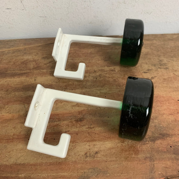 2 vintage Garderobenhaken