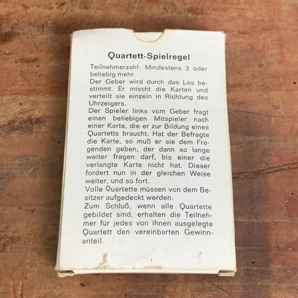 Vintage Quartett-Spiel Die Schlümpfe Ein abenteuerlustiger Schlumpf