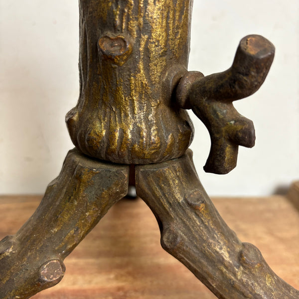 Antiker Jugendstil Weihnachtsbaumständer