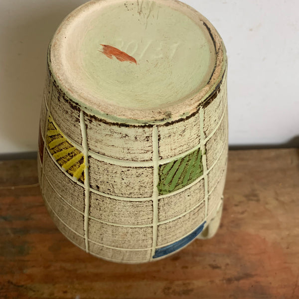 Mid Century Edel Keramik Vase von Spara 430/31