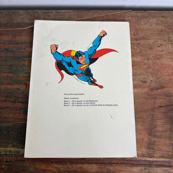 Comic Die großen Superhelden Die Legende von SUPERMAN