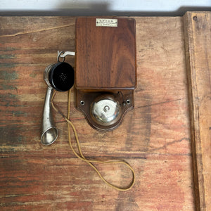 Antikes Wandtelefon