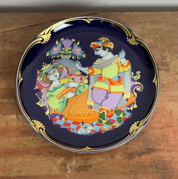 Sammelteller Das Zauberpferd von Björn Wiinblad für Rosenthal