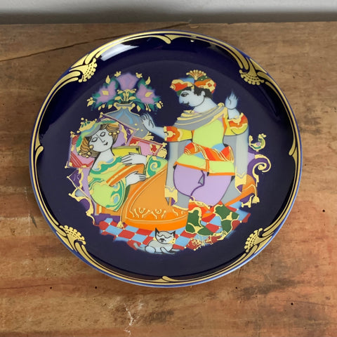Sammelteller Das Zauberpferd von Björn Wiinblad für Rosenthal