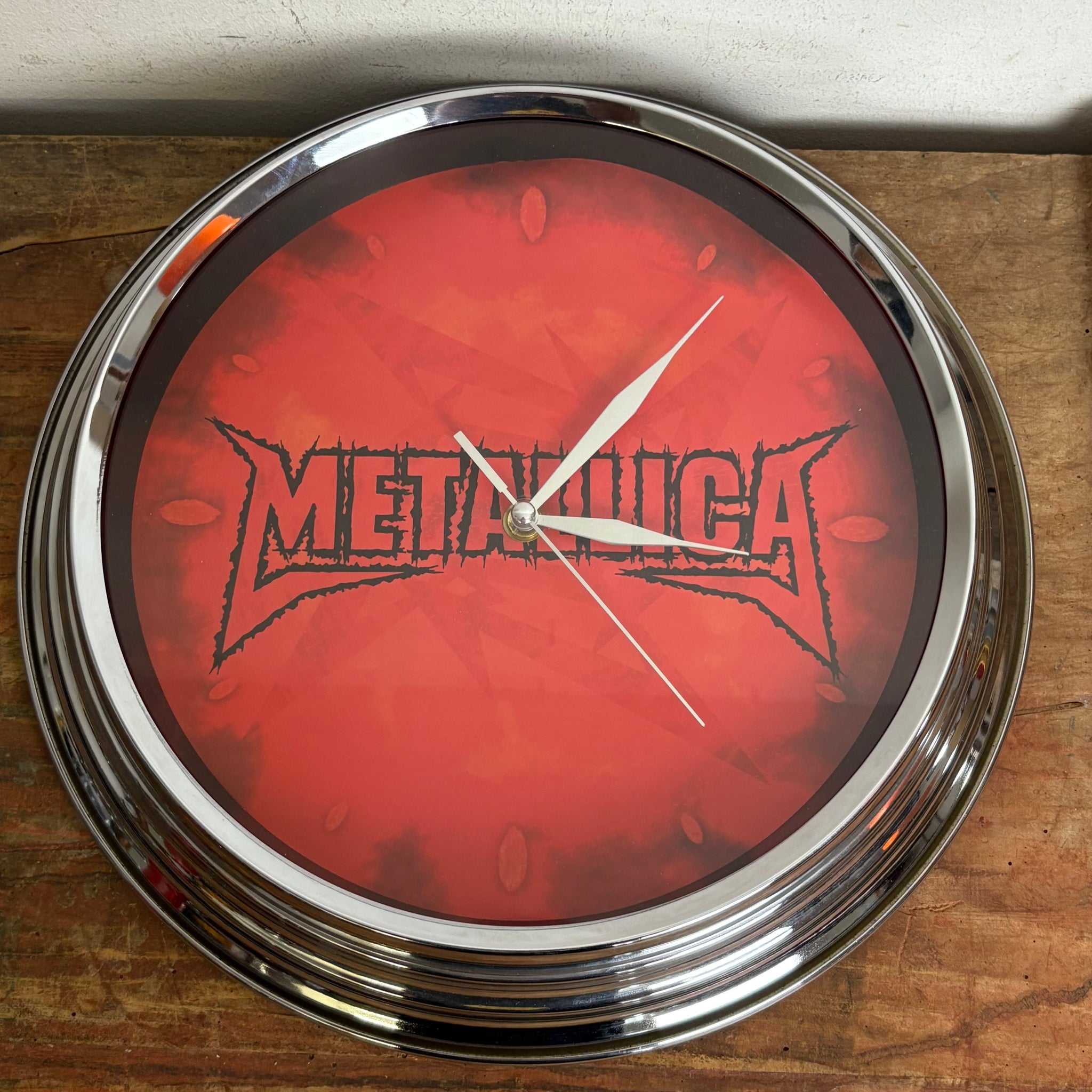 Offizielle Metallica Wanduhr