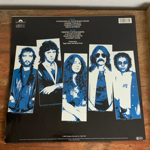 LP Perfect Strangers Deep Purple