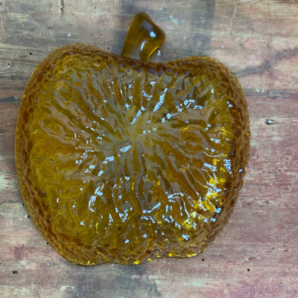 Vintage Glas Dessert Schalen Apfel
