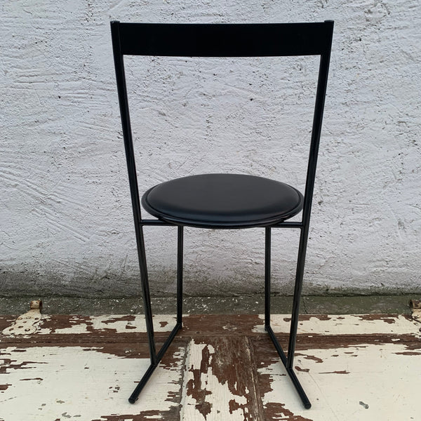 6 vintage Design Stühle von Emilio Nanni Musmé für Fly Line